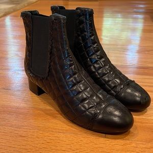 Quilted Chanel Boot Size 38